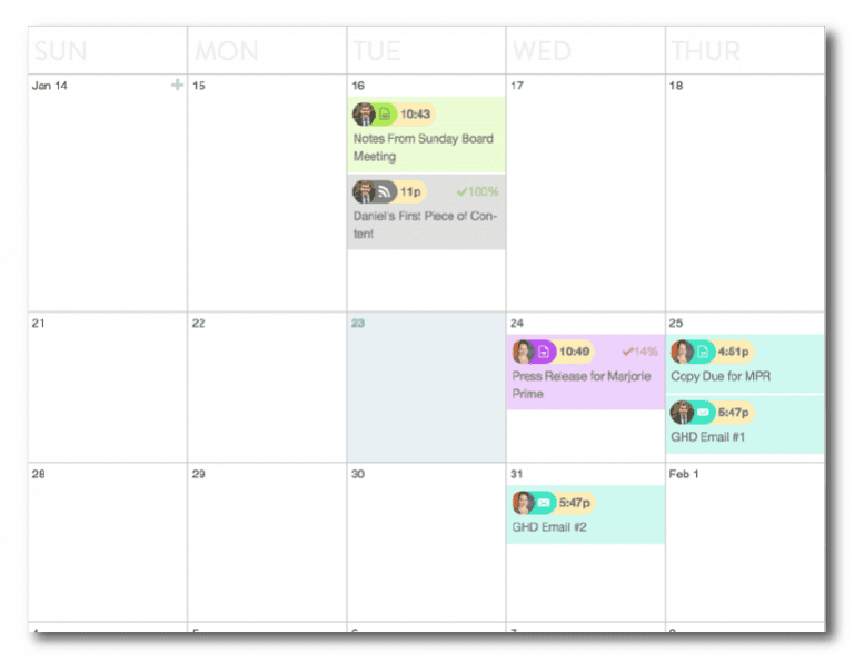 7 Content Calendar Examples From Awesome Brands to Inspire Yours