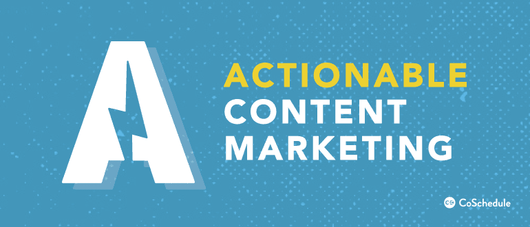 announcing the Actionable Content Marketing Podcast