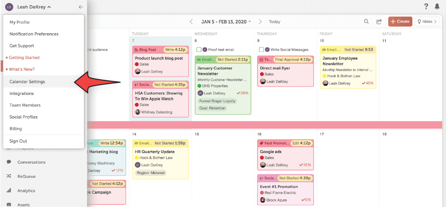 Customizing CoSchedule: How to Set up Your Calendar for Better ...