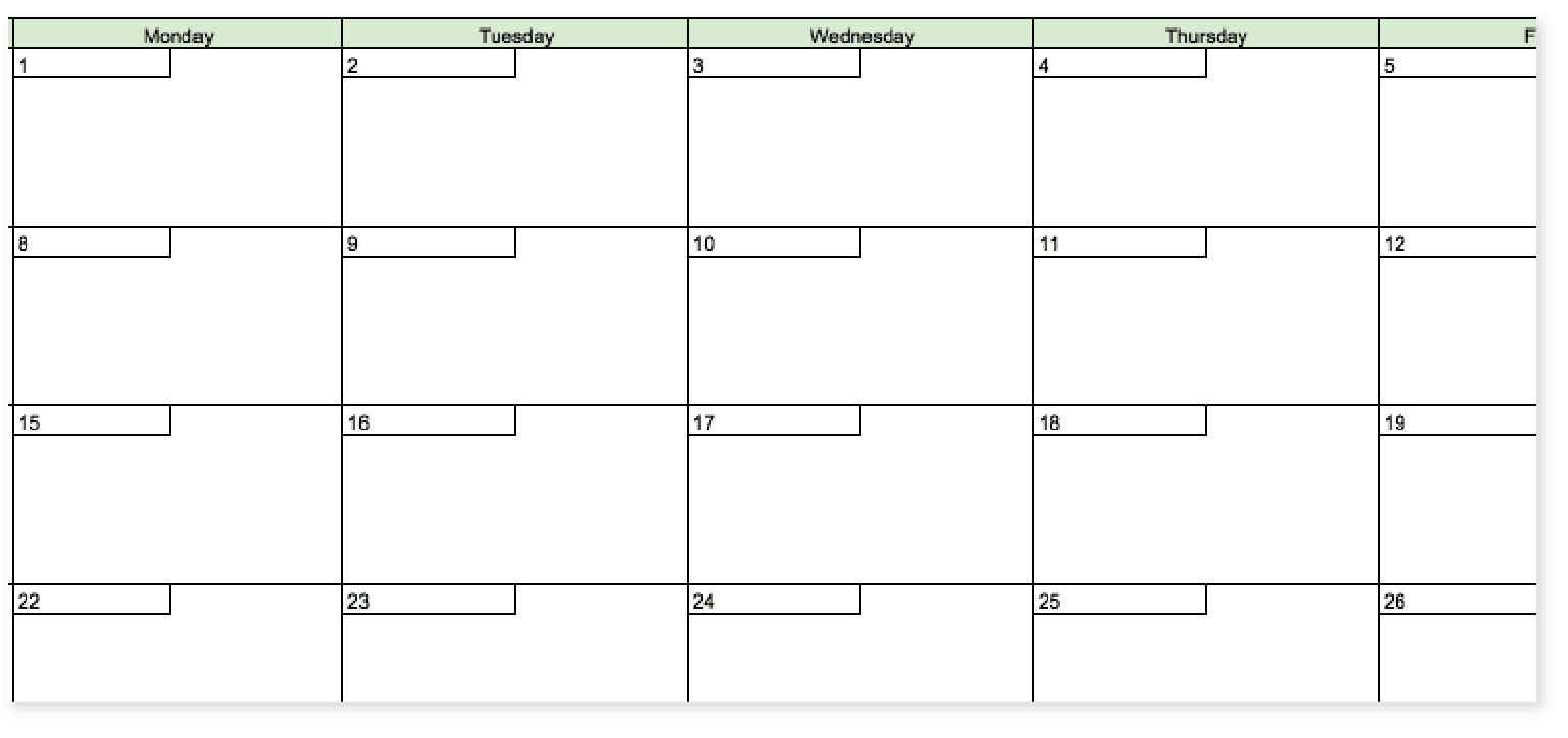 The Best 2019 Content Calendar Template: Get Organized All ...