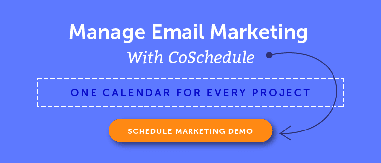 Call to action to use CoSchedule's calendar product