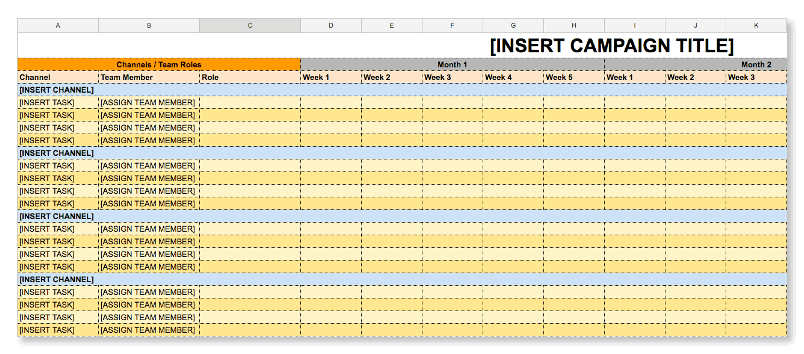 Campaign template