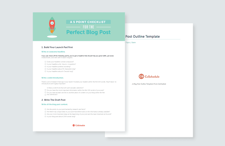 How To Write A Blog Post Your 5 Point Checklist To A Perfect Post