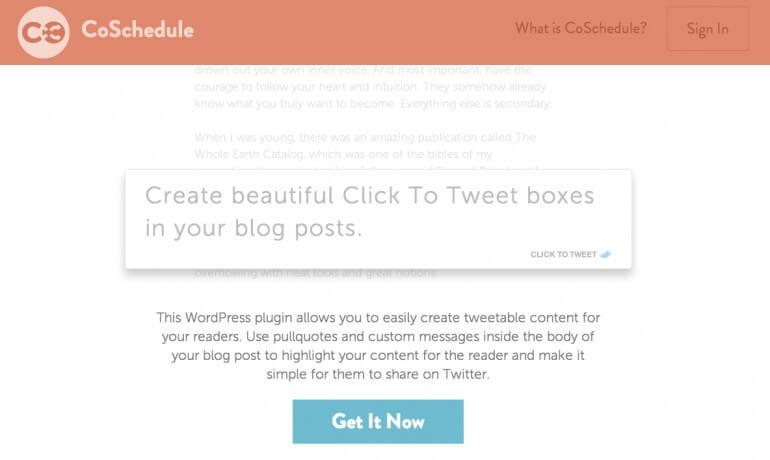 free wordpress click to tweet plugin