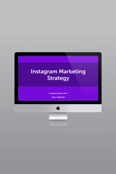 Instagram Marketing Strategy Template