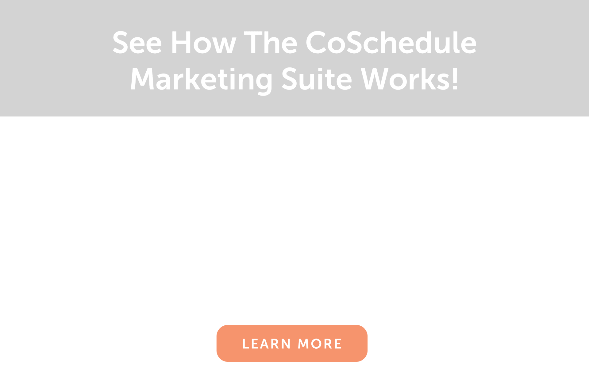 See the CoSchedule Marketing Suite