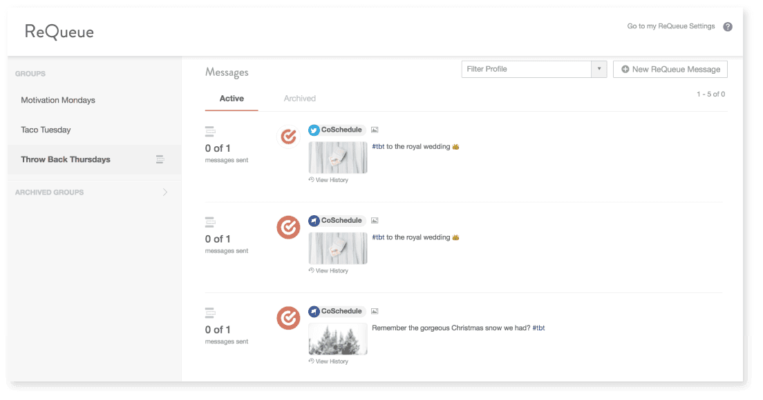Requeue Product Update: Introducing The NEW And Improved ReQueue!
