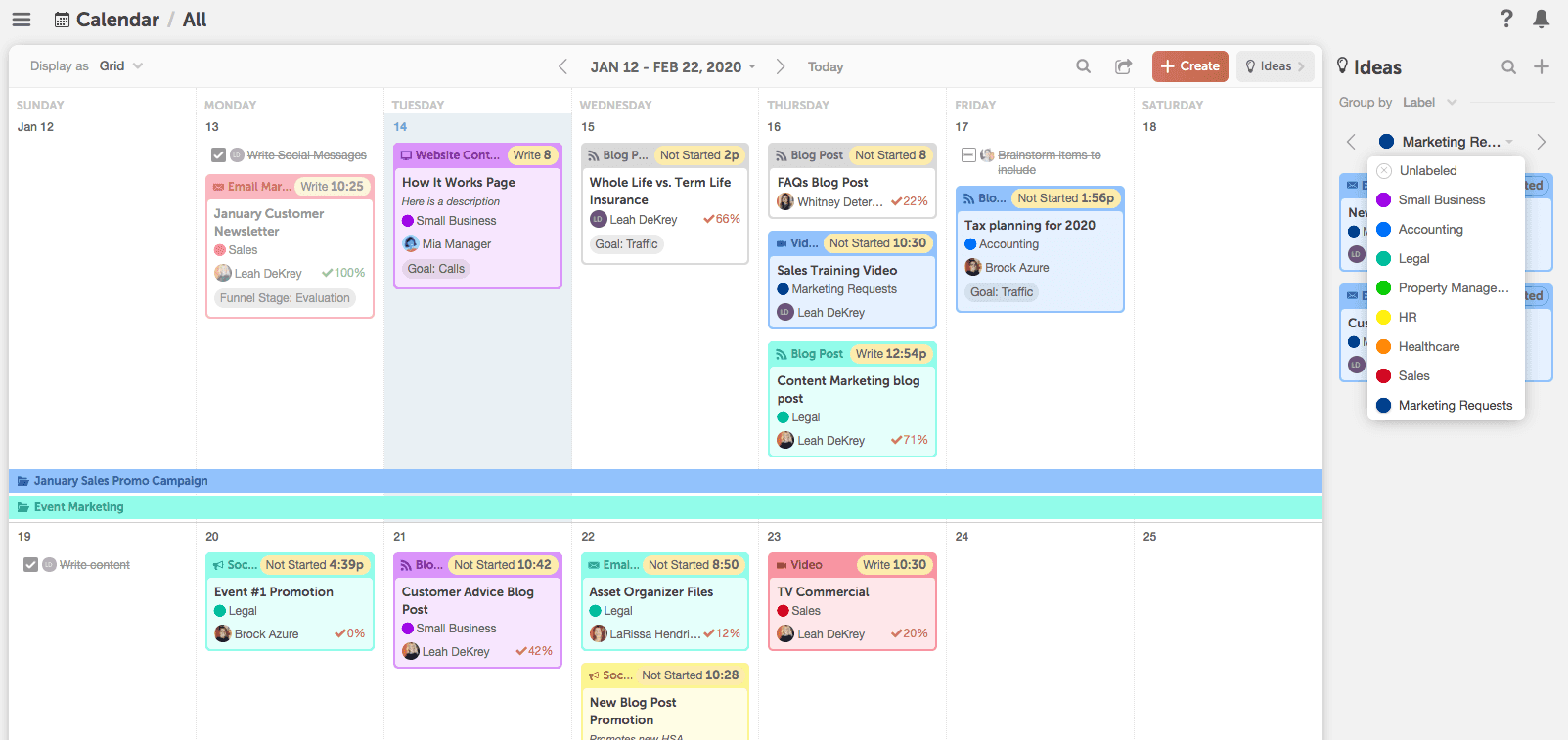 How To Triage Incoming Marketing Requests With Coschedule