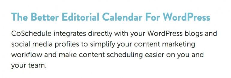 The Better Editorial Calendar For WordPress