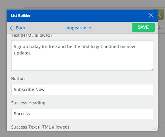 SumMe WordPress Plugin - List Building Tool