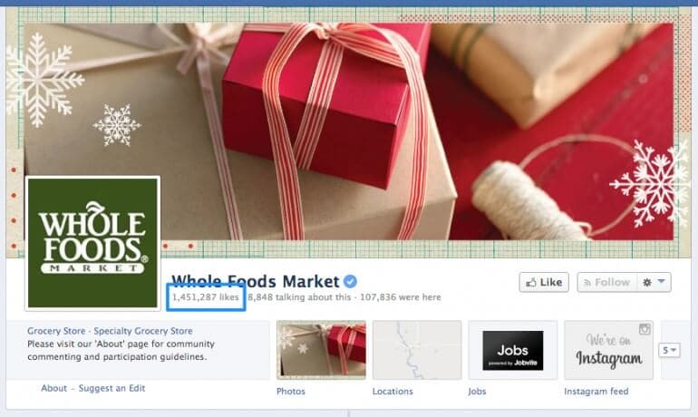 whole foods content marketing example