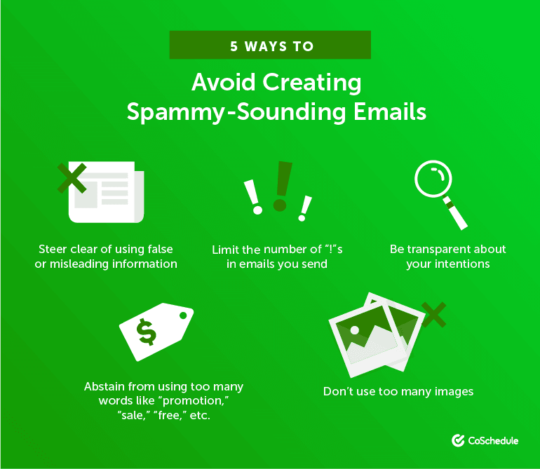 5 Ways to Avoid Creating Spammy-Sounding Emails