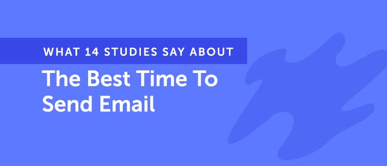 이메일을 보내기 가장 좋은 시간에 대한 14개의 연구 결과