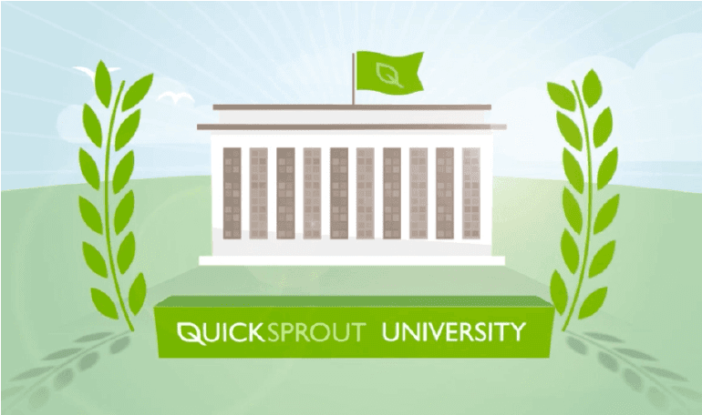 Logo for Quick Sprout University.
