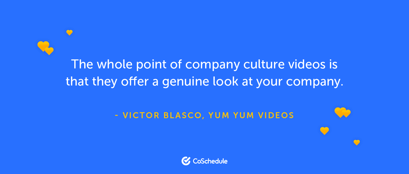 A quote about company culture