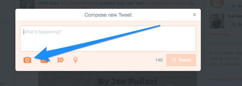 Compose New Tweet window