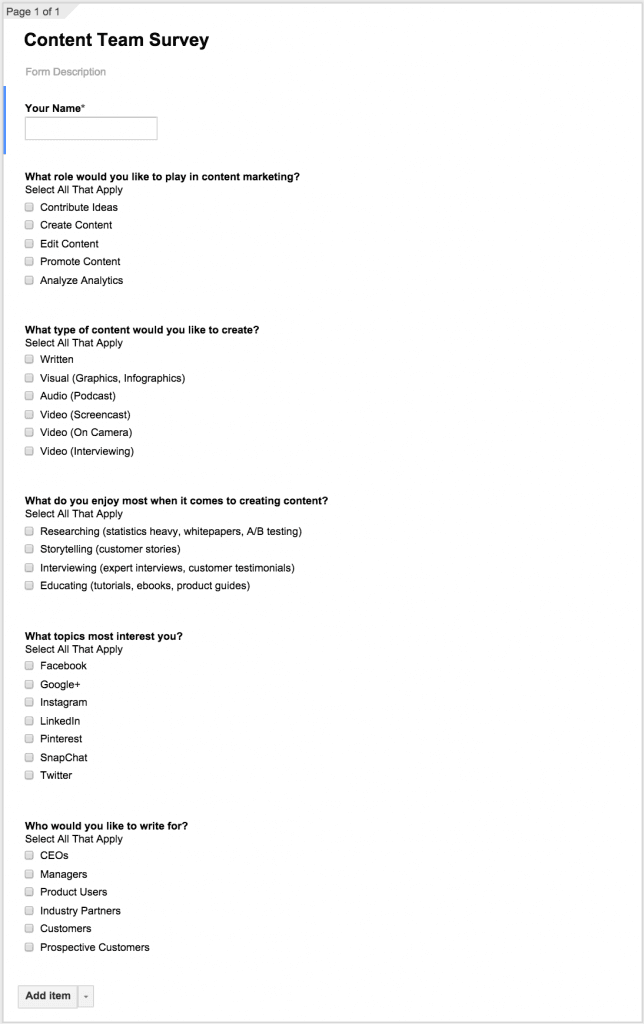 content-team-survey