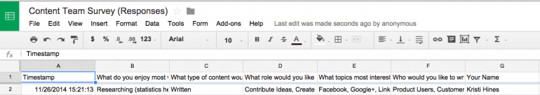 content-team-survey-responses