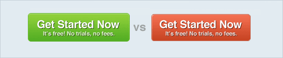 Two examples of CTA button variations