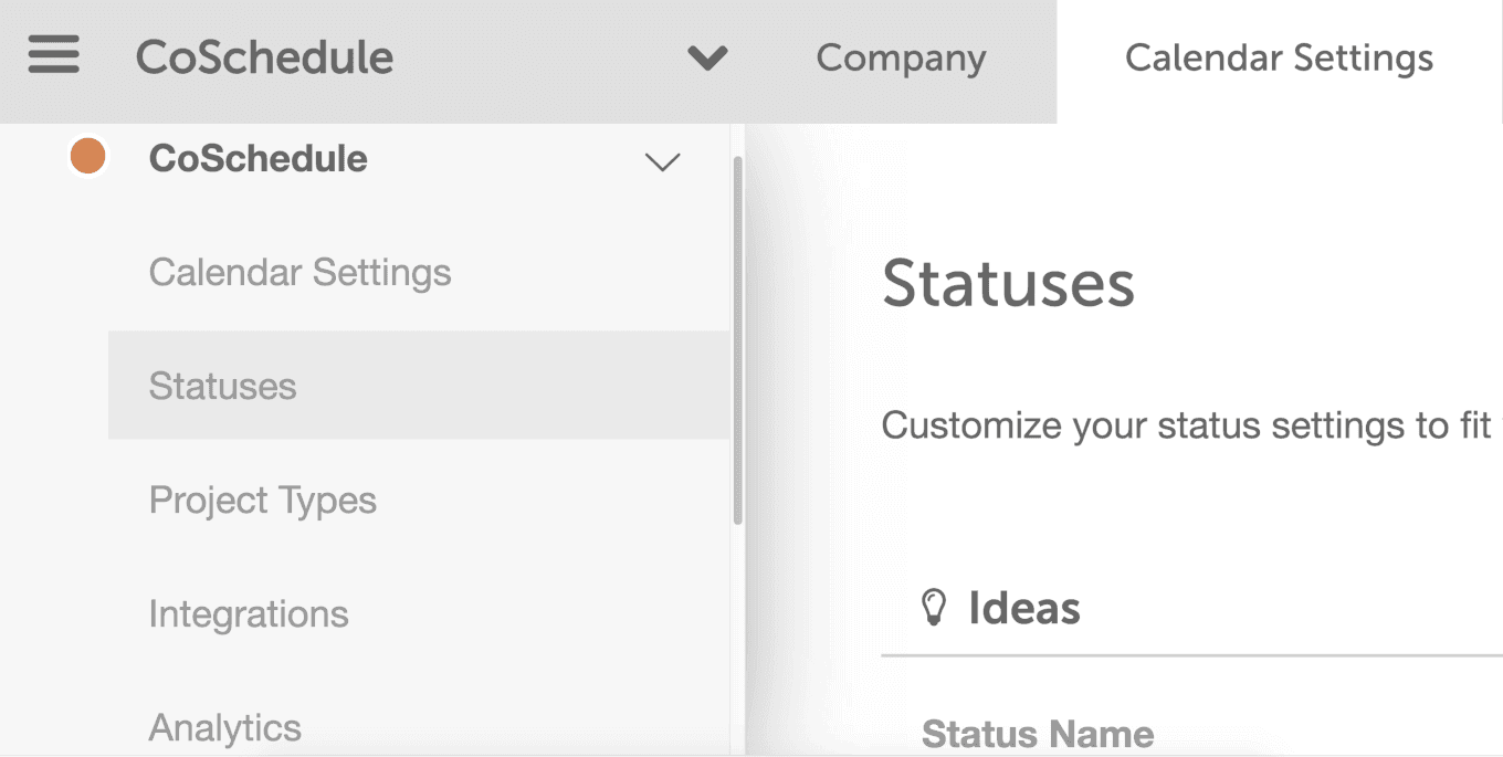 Where to find Custom Status settings
