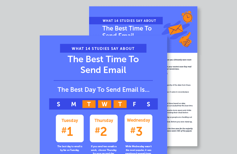 Best Time To Send Email Backed By 14 Data Driven Studies