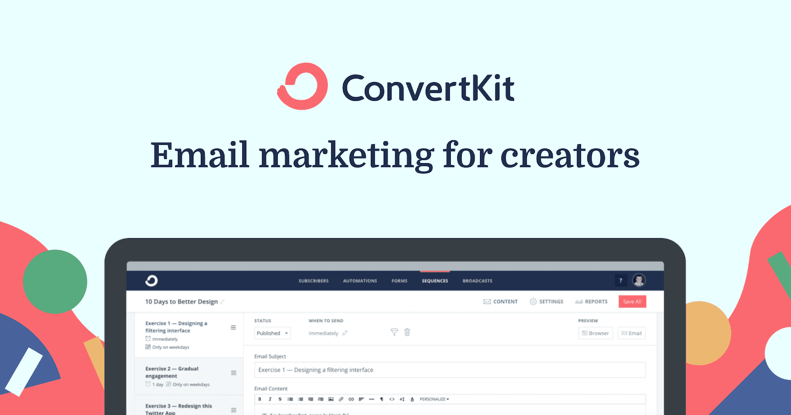 ConverKit - email marketing for creators