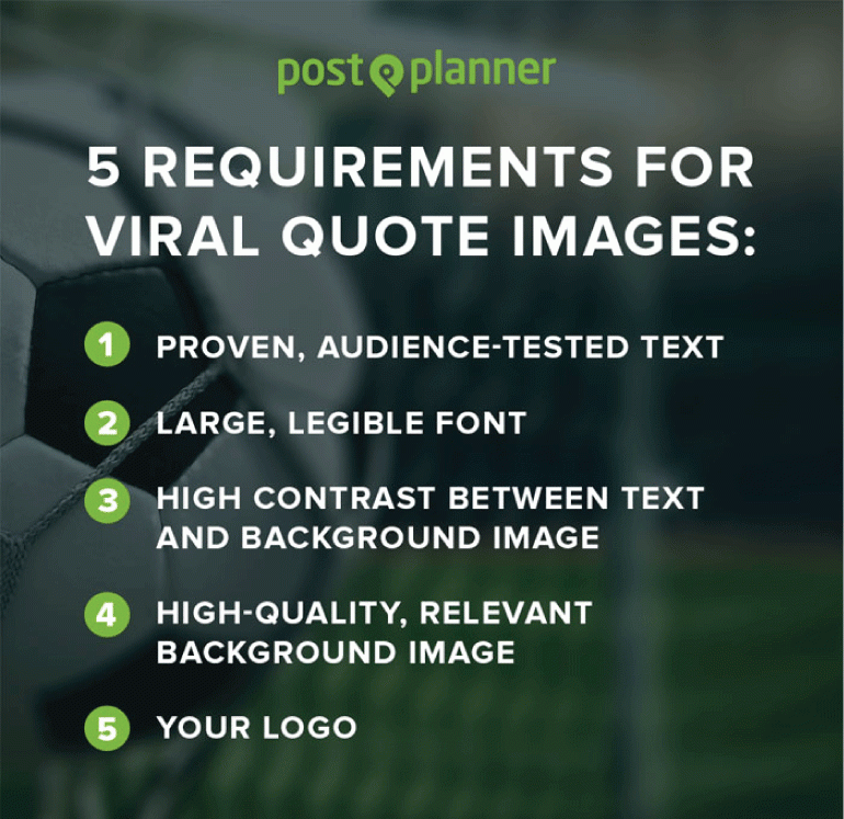 5 Requirements for Viral Quote Images from PostPlanner