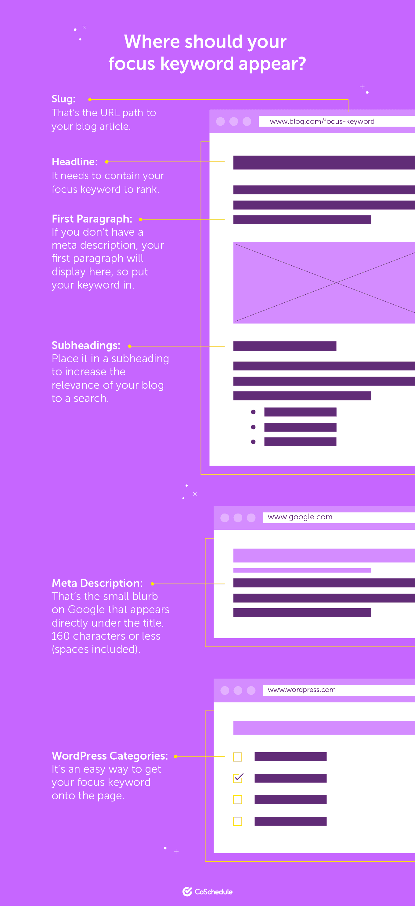 Where should your focus keyword appear?