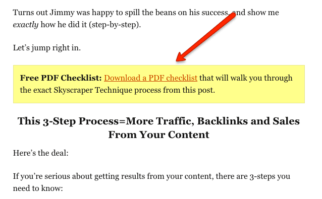 how to increase blog traffic with content upgrades