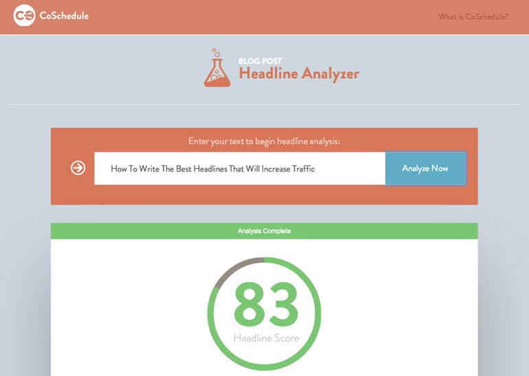 how to write the best headlines with a headline analyzer