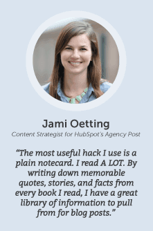 how to increase productivity with Jami Oetting