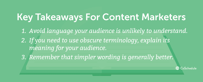 Key Takeaways For Content Marketers