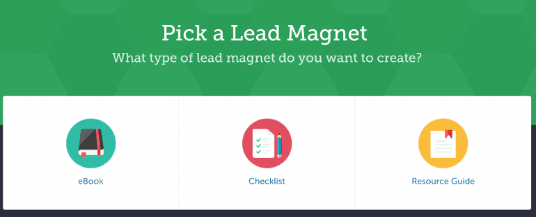 Pick a Lead Magnet