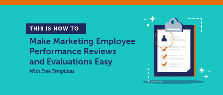 Marekting employee performance review templates