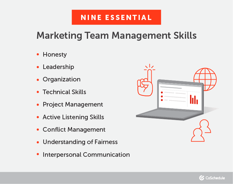 Nine Essential Marketing Team Management Skills
