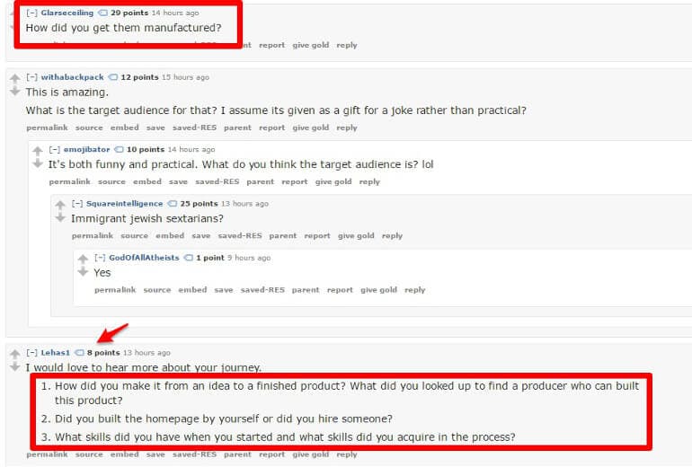 Passive income thread on Reddit