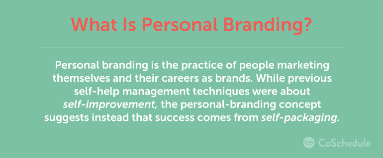 personal branding definition