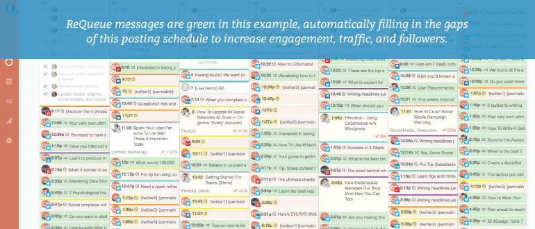 ReQueue messages in CoSchedule