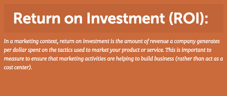 What is Return on Investment (ROI) Definition CoSchedule