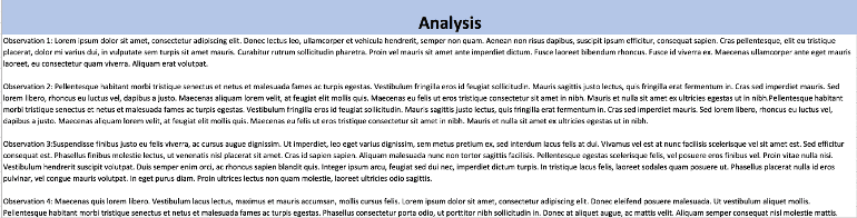 Social Media Analysis Section