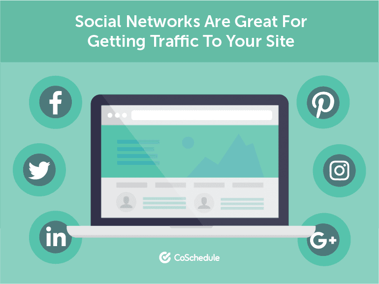 Social Networks Are Great For Getting Traffic to Your Site