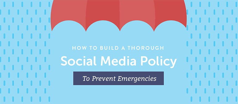 Link to social media policy template