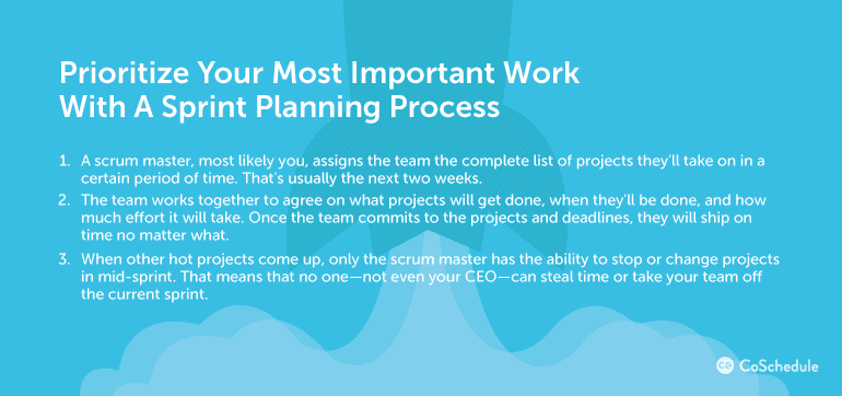 Prioritize Your Most Important Work With A Sprint Planning Process