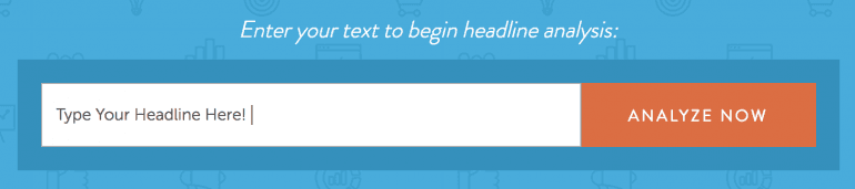 Type your headline in here!