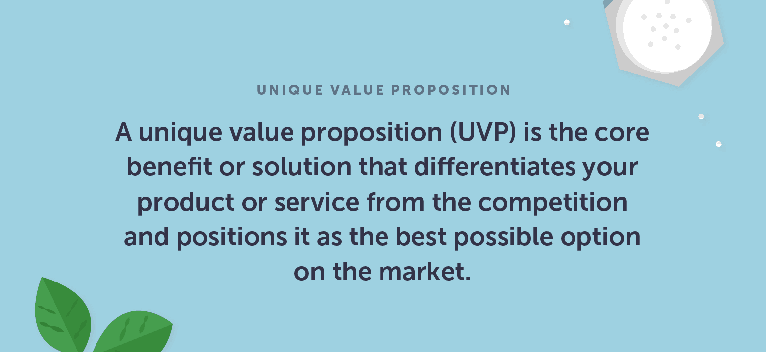 Definition of Unique Value Proposition