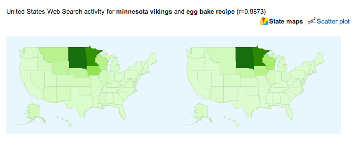 google correlate map