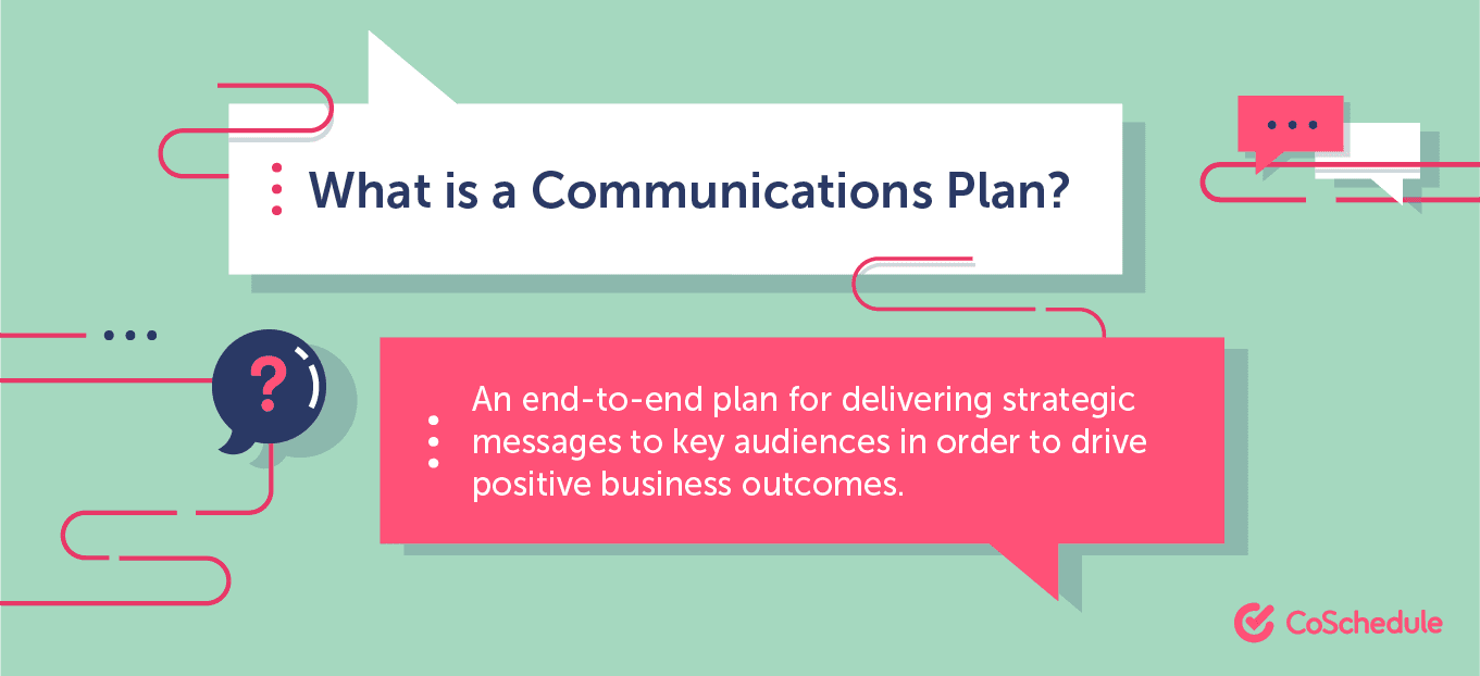 Communications Plan Template How To Create Yours In 12 Steps